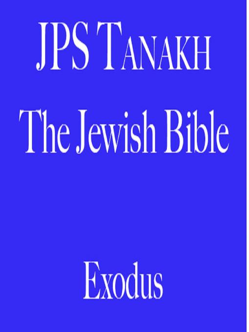 Title details for Exodus by The Jewish Publication Society - Wait list